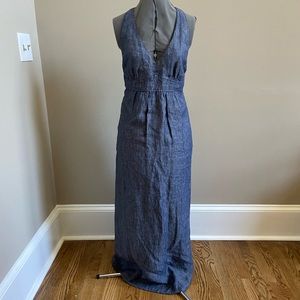 Cabi maxi jean dress